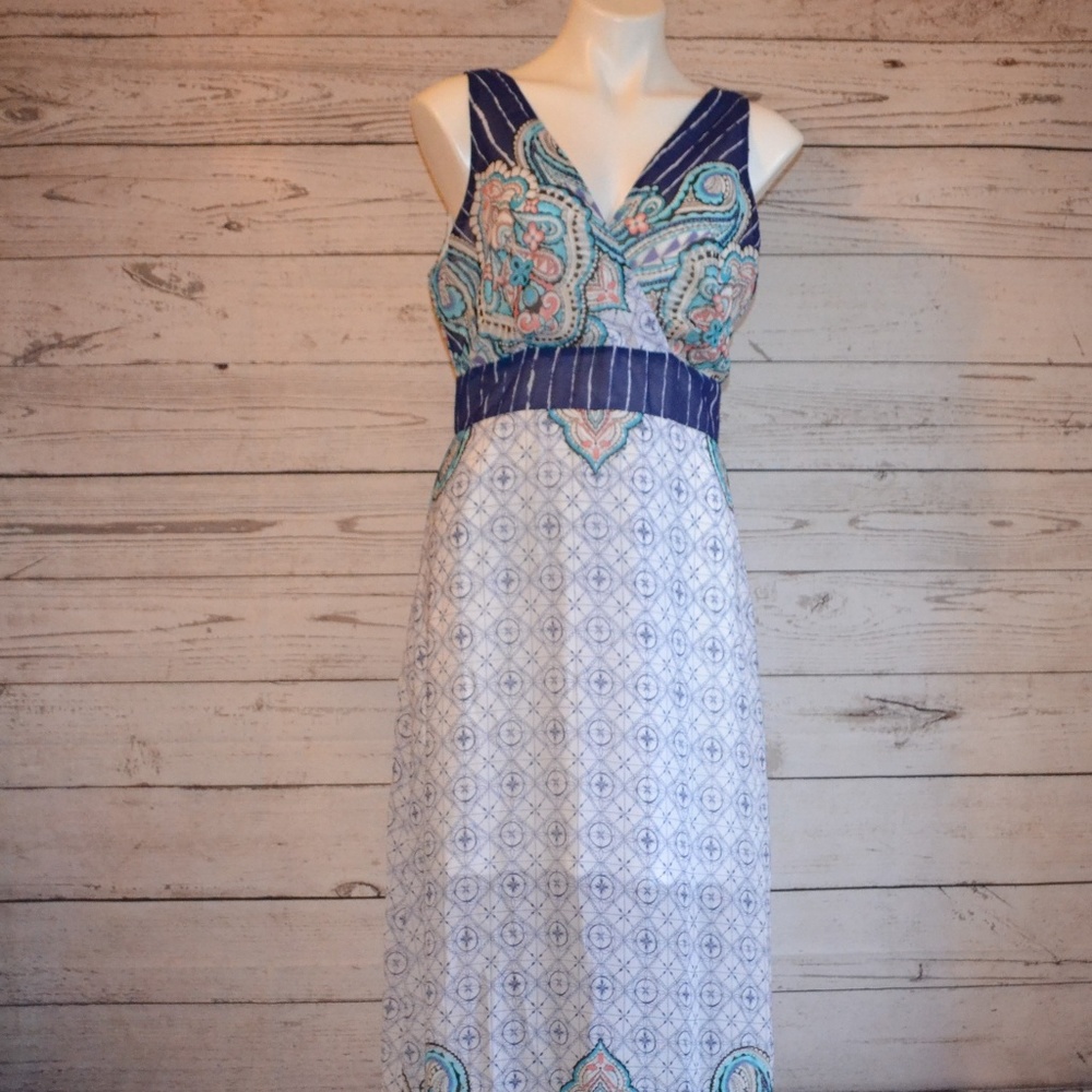 Alya Sleeveless Long Maxi Dress size 10?